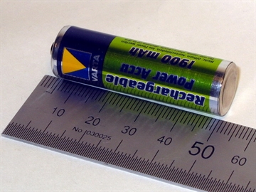 Battery, 1,2V AA NI-Mh