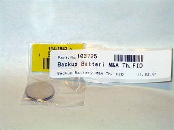Backup Battery M&A Th. FID