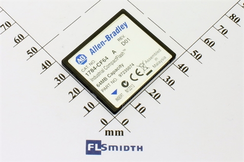 PLC, Compactflash card 64MB