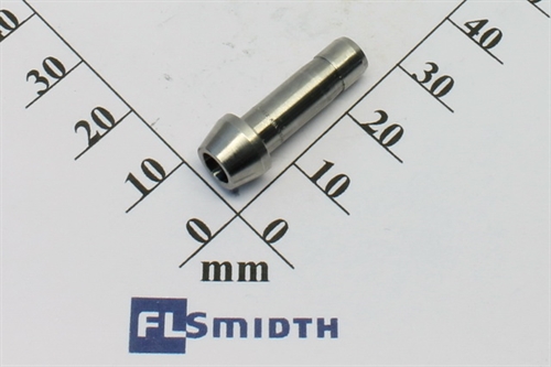 Port connector, 6mm, SS