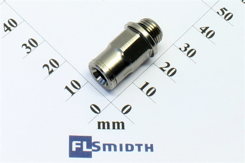 Connector, 6mm-G1/8", snap