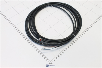 Cable, PLC, power, M8, 8m