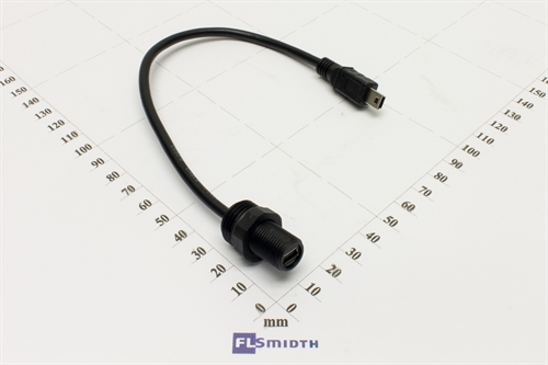 Cable, mini USB 250 mm D-R 808
